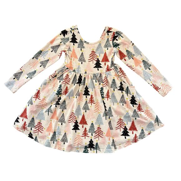 Hanna Andersson Other - Hanna Andersson Holiday Celebration Skater Dress Size 5